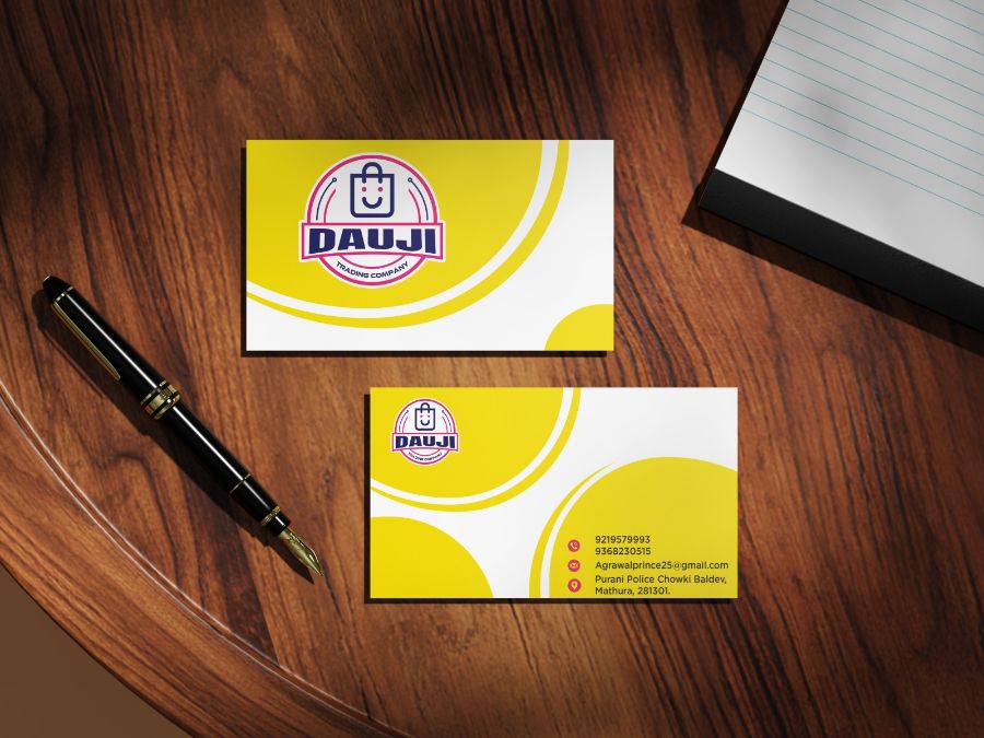 Dauji — stationery by Visual Pioneers Studio, Ahmedabad