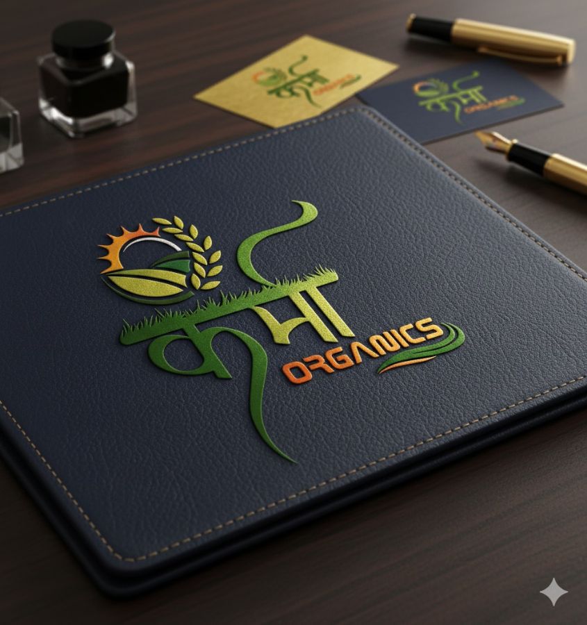 Krima Organics — identity by Visual Pioneers Studio, Ahmedabad