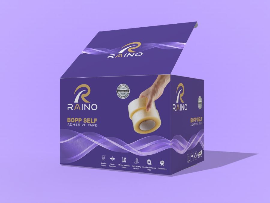 Raino — packaging by Visual Pioneers Studio, Ahmedabad