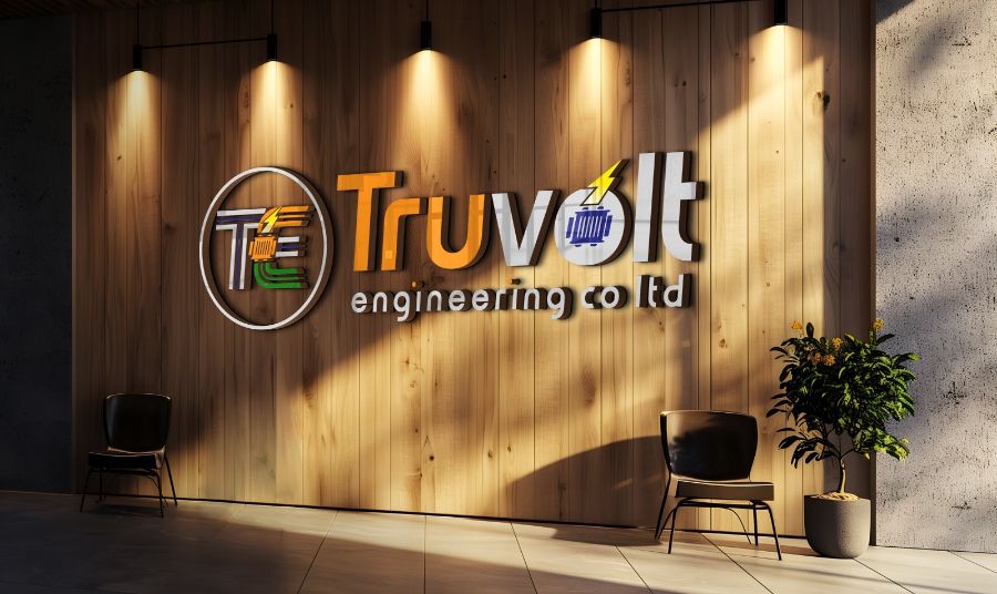 Truvolt Engineering — identity by Visual Pioneers Studio, Ahmedabad